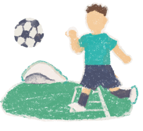 サッカー少年
